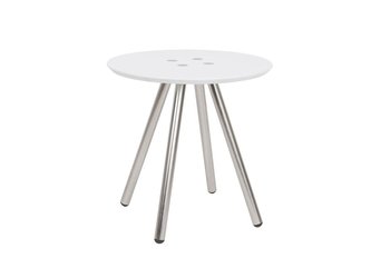 Malý stolek se stříbrnými nohami Leitmotiv