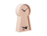 Stolní hodiny Honeycomb Kyvadlo 25 cm růžová Karlsson