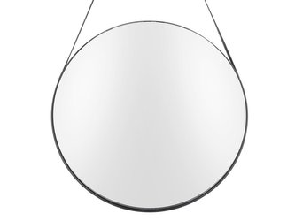 Kulaté zrcadlo Balanced Ø 47cm černá  Present Time