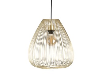 Závěsné svítidlo Lucid Wide zlatá Leitmotiv