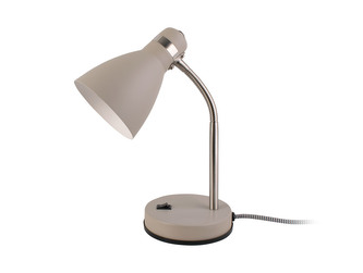 Stolní lampa New Study světle šedá Leitmotiv