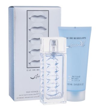 Salvador Dali Eau de Rubylips toaletní voda 50 ml + tělové mléko 100 ml