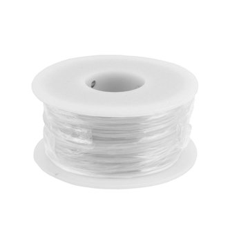 Izolovaná pocínovaná měděná licna 0,25mm2, bílá 1ks = 25 metrů