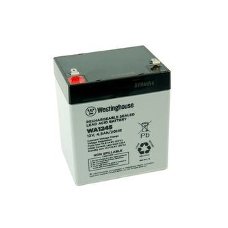 Olověný akumulátor 12V, 4,5Ah, 2x faston 4,8mm, 101x70x90 mm