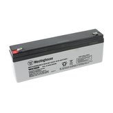 Olověný akumulátor 12V, 2,3Ah, 2x faston 4,8mm, 61x35x178 mm