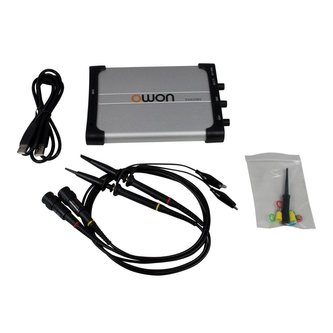 USB osciloskop dvoukanálový 25MHz, 40V