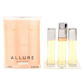 Chanel Allure Toaletní voda 3x15 ml pro ženy