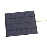 Fotovoltaický solární panel, 6V/330mA, 110x136mm, drátové vývody.
