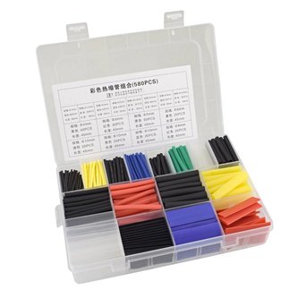 Sada smršťovacích bužírek, 580ks, 16 velikostí