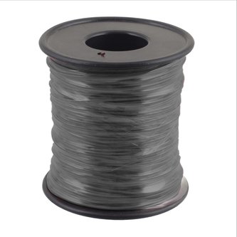 Izolovaný pocínovaný měděný drát 0,5mm, černý 1ks = 100 metrů