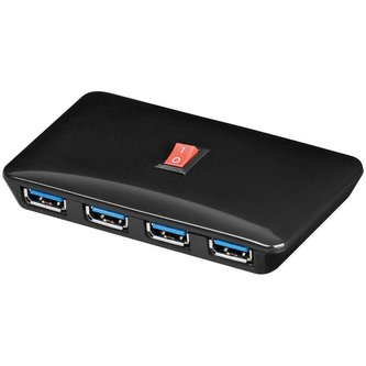 4 portový USB HUB napájený