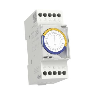 Analogové spínací hodiny s denním programem