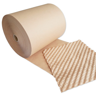 Kraft papír 80g/m2, š. 300/500m/40mm - pro výrobník papírových bublin