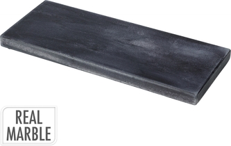 Mramorová deska 25x10x1,5 cm šedá, 1100 g