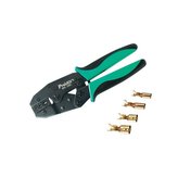 Krimpovací nástroj pro elektrické a průmyslové terminály, neizolované otevřené konektory