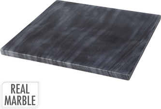 Mramorová deska 30x30x1,5 cm šedá, 2700 g