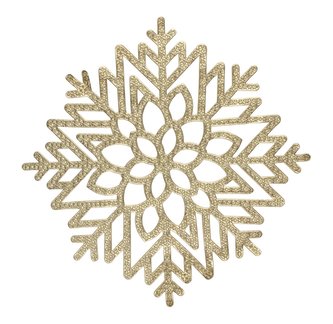 Vánoční prostírání kulaté STEA zlatá O 41 cm Mybesthome