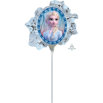 Balónky na tyčku - Frozen 2 - Elsa 23cm - 5 ks