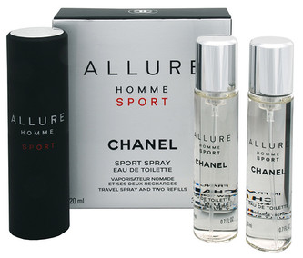 Chanel Allure Homme Sport Toaletní voda 3x20 ml Twist and Spray pro muže Chanel Allure Homme Sport Toaletní voda 3x20 ml Twist and Spray pro muže