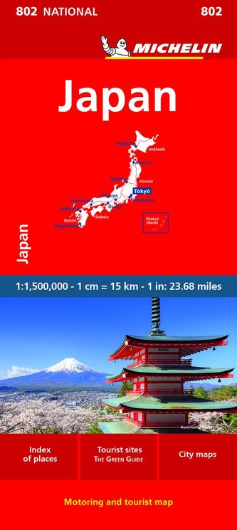 Japan - National Map 802