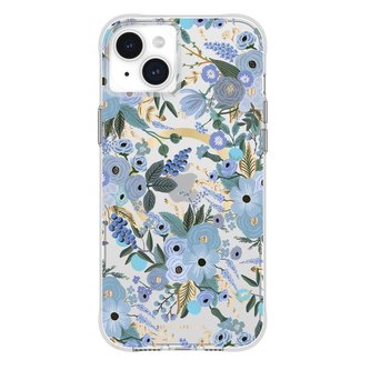 Case Mate Rifle Party Co. Garden Party Blue case, MagSafe - iPhone 15 Plus