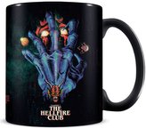Keramický hrnek Netflix|Stranger Things: Klub Hellfire (objem 315 ml) černý