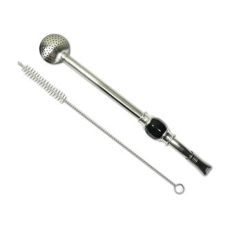 Bombilla Černý korál + štětec 21cm