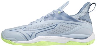 Mizuno WAVE MIRAGE 4 / Heather/Subdued Blue/Neo Lime Velikost boty: 40.0/6.5