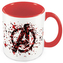 Keramický hrnek Marvel|Avengers: Rozbité logo (objem 325 ml)