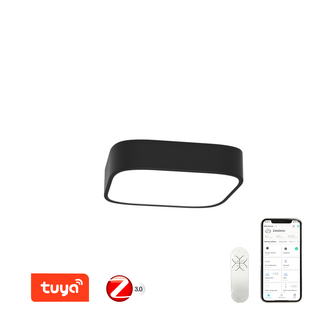 Immax NEO RECUADRO Smart stropní svítidlo 45cm 36W černé Zigbee 3.0 Immax NEO RECUADRO Smart stropní svítidlo 45cm 36W černé Zigbee 3.0