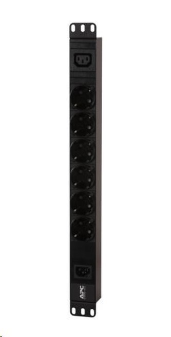 APC Easy PDU, Basic, 1U, 10A, 230V, (6) Schuko & (1) C13, IEC C14 (2.5m) APC Easy PDU, Basic, 1U, 10A, 230V, (6) Schuko & (1) C13, IEC C14 (2.5m)