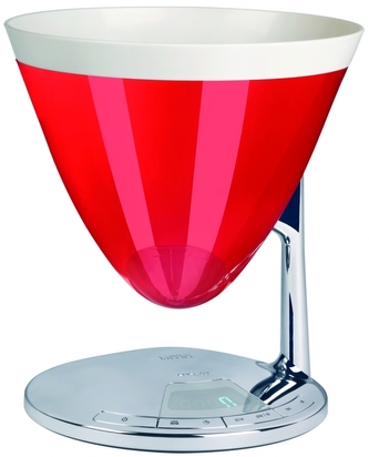 Kuchyňská váha a minutka UMA červená BUGATTI