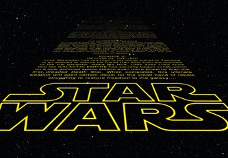 Komar papírová fototapeta 8-487 Star Wars Intro, 368 x 254 cm