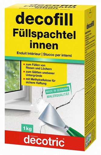 Decotric Výplňový interiérový tmel Decofill - 1 kg