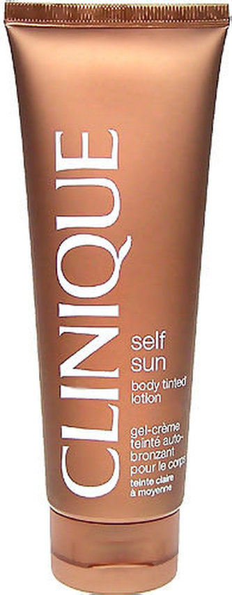 Clinique Self Sun Samoopalovací přípravek Body Tinted Lotion 125 ml Medium/Deep pro ženy