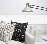 Crearreda Samolepicí dekorace L pěnové obklady White Bricks 54717 Bílé cihly