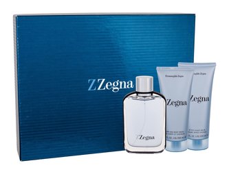 Ermenegildo Zegna Z Zegna toaletní voda 100 ml + balzám po holení 100 ml + sprchový gel 100 ml
