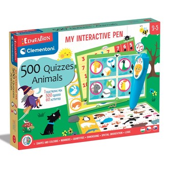 Vzdělávací hra Moje interaktivní pero 500 kvízů Zvířata