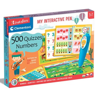 Vzdělávací hra Moje interaktivní pero 500 kvízů Čísla