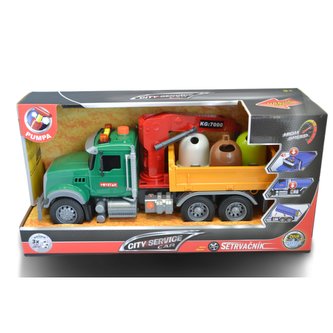 City Service Car - 1:12 Nákladní auto na odvoz tříděného odpadu