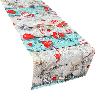 Ubrus - běhoun na stůl LOVE 40x140 cm Mybesthome