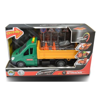 City Service Car - 1:14 Auto správa silnic s příslušenstvím