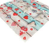 Ubrus na stůl LOVE 85x85 cm Mybesthome