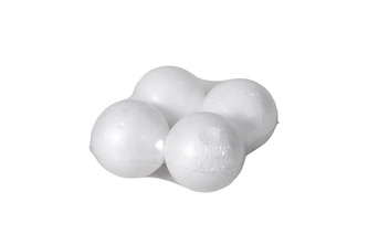 Koule k aranžování polystyrenové plné 6cm 4ks