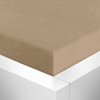 Prostěradlo Mikroflanel - hnědá - 90x200 cm Prostěradlo Mikroflanel - hnědá - 90x200 cm