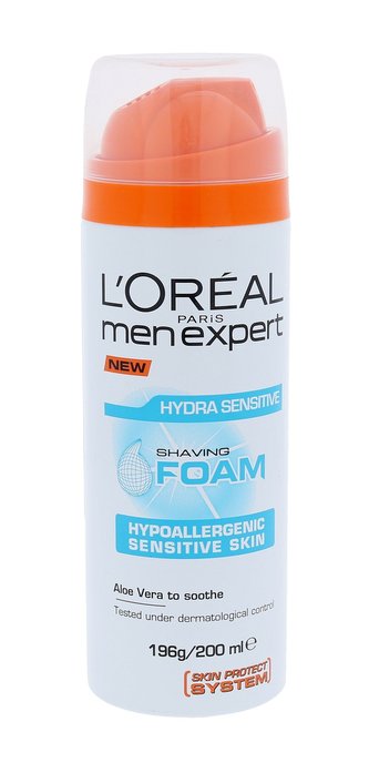L´Oréal Paris Men Expert Pěna na holení Hydra Sensitive 200 ml pro muže