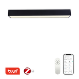 Immax NEO CANTO Smart stropní svítidlo 90x15cm 50W černé Zigbee 3.0