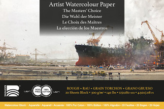 Akvarelový blok Baohong 12,5x18cm rough 300g