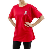 Červené tričko - Megaknihy, velikost XS