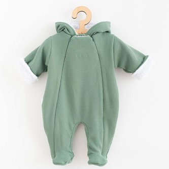 Zimní kojenecká kombinéza s kapucí New Baby Frosty mint - velikost 62 (3-6m)